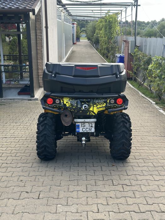 Can-am Outlander 1000 XT inmatriculat nr negre ( nu cf polaris segway )
