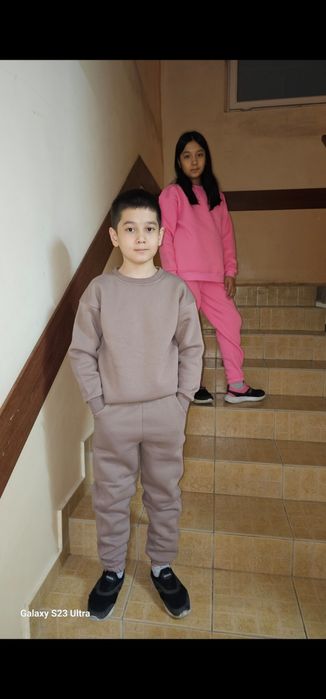 Теплые двойки на флисе