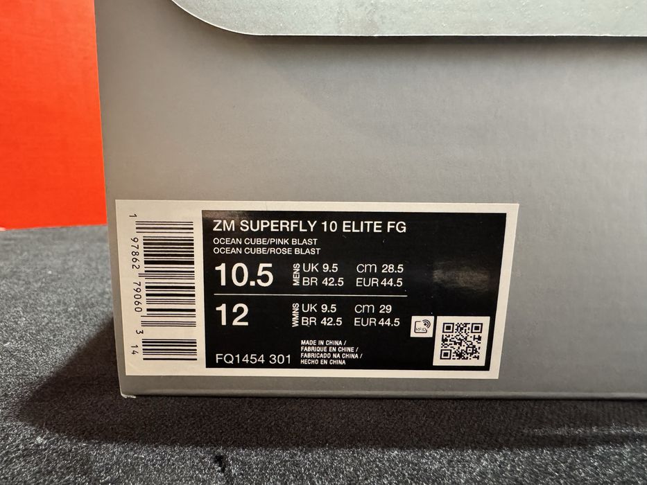 Оригинални! Nike Mercurial Superfly 10 Elite FG - 44.5,45 ShoeMag