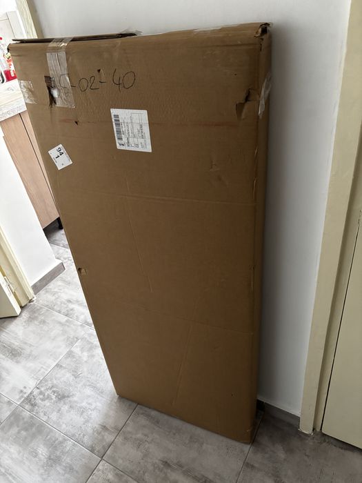 Vand Birou 120x50x75cm alb NOU SIGILAT