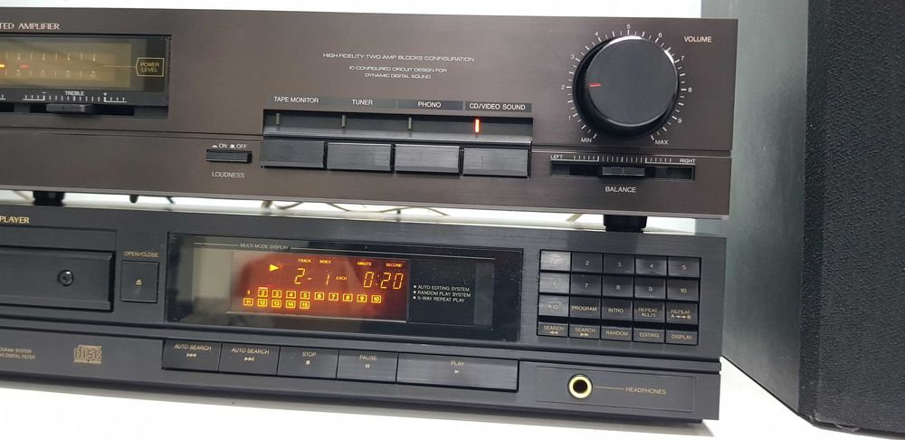 JVC AX-22 Amplificator Stereo și Tuner FX-33L Cutii Originale