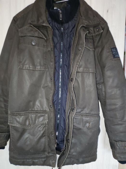 Зимно мъжко яке с двойно закопчаване!!