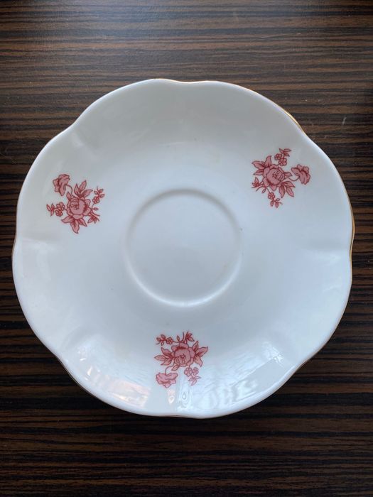 Set de ceai, cafea sau ciocolata calda, Royal Bone China, aur - Nou