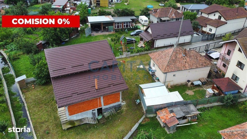 Proprietate cu 2 case, teren 664 mp, ultracentral Apahida. Comision 0!