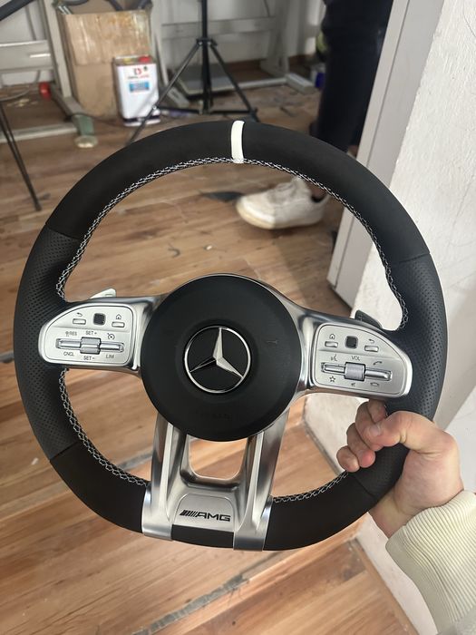 AMG Волан Перфо Кожа и алкантара