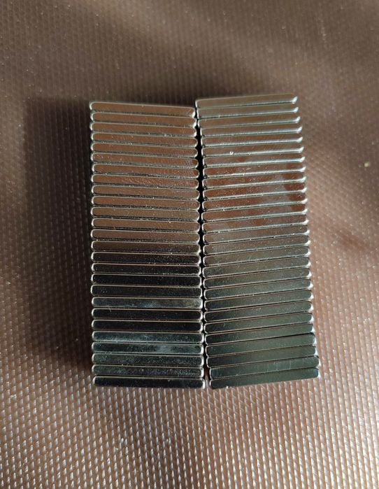 Магниты неодимовые 8х15х2 мм.