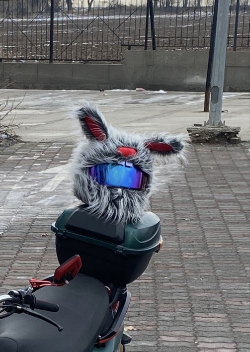 Шлем мото QKE сроч