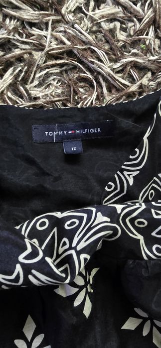 Rochie de vară Tommy Hilfiger(bumbac+mătase)