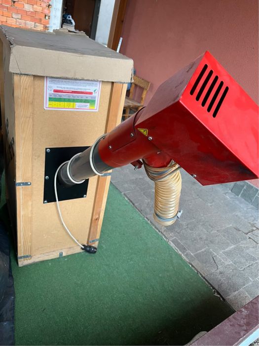 Котел за пелети + бункер + горелка