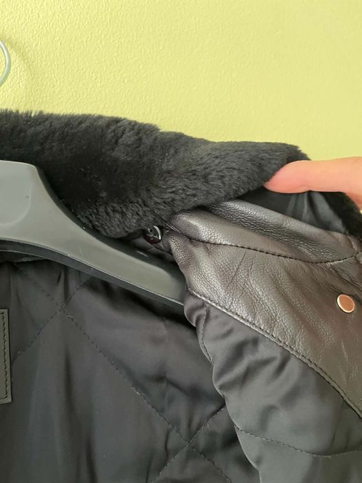 Кожено яке Massimo Dutti