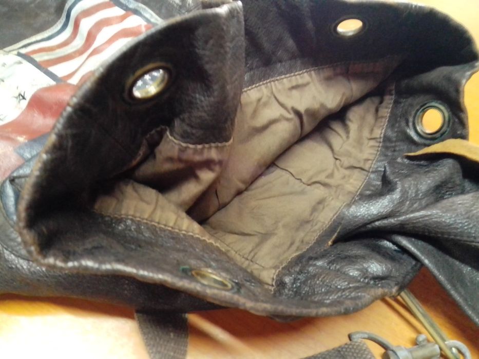 Рокерска  раница, естествена кожа, оригинална!