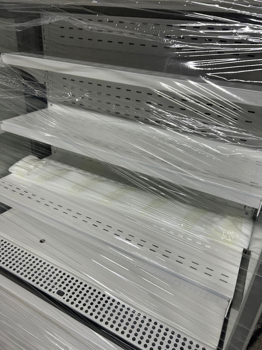 Vitrina/raft frigorific cu perdea de aer si led