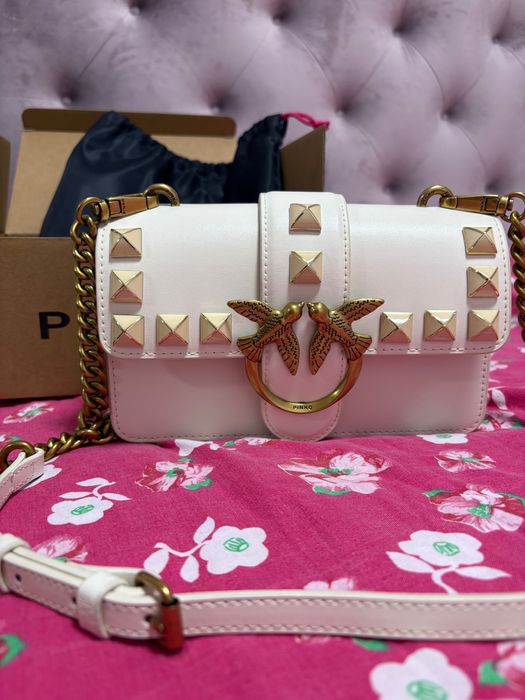 Pinko кожена чанта