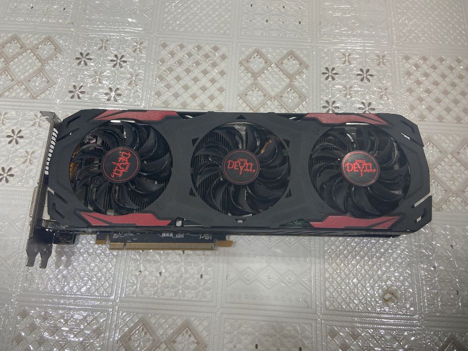 Видеокарта RX480 8g RED DEVLL Power Color