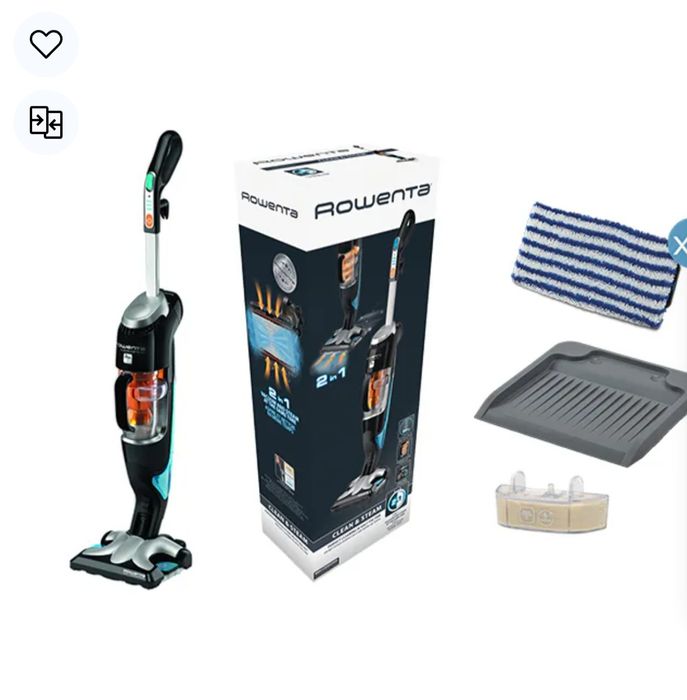 Aspirator cu spalare cu abur Rowenta