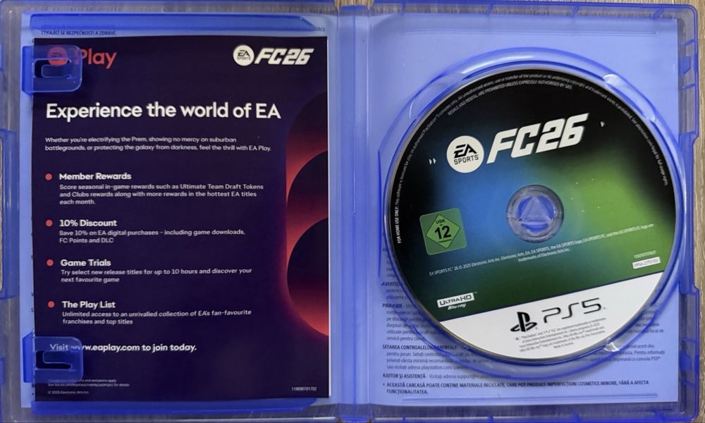 Ea FC 26 PS 5 Fifa 26 playstation 5