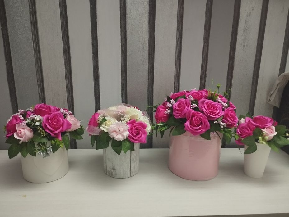 Букет  (розы мыльные)