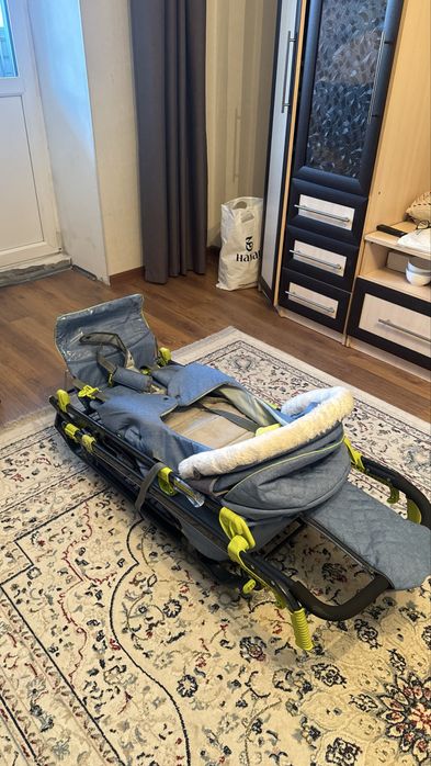 Детские санки-коляска!