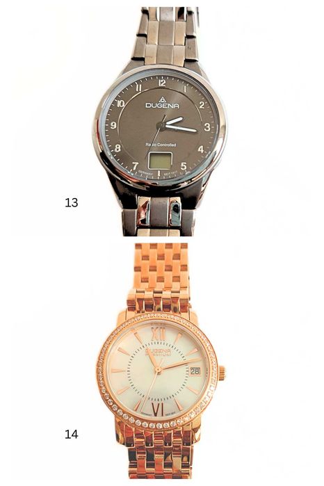 Часовници Dugena и Jacques Lemans