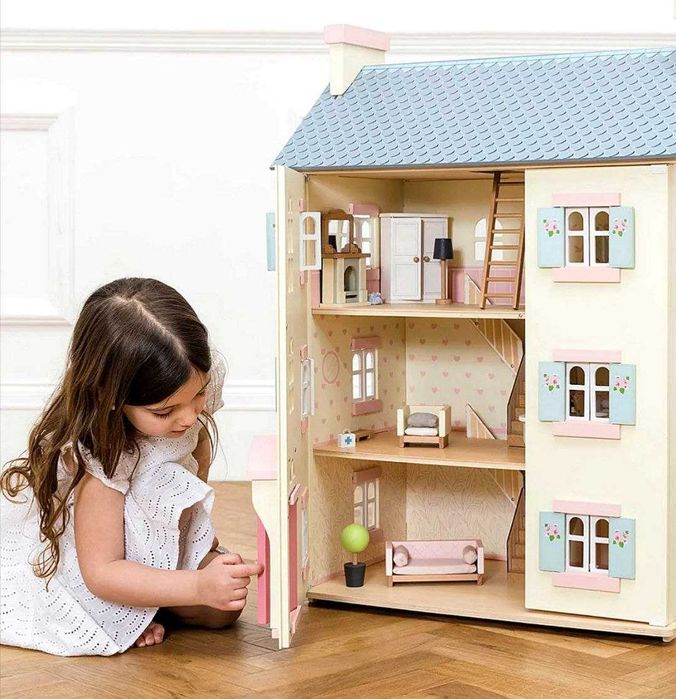 Csuta de papusi- Le Toy Van- Cherry Tree Hall, 3 ani +