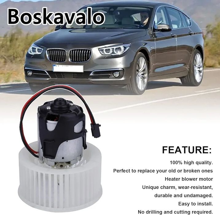 Вентилатора на климатика и парното за BMW 5 6 7 Series F02 F06 F07 F10