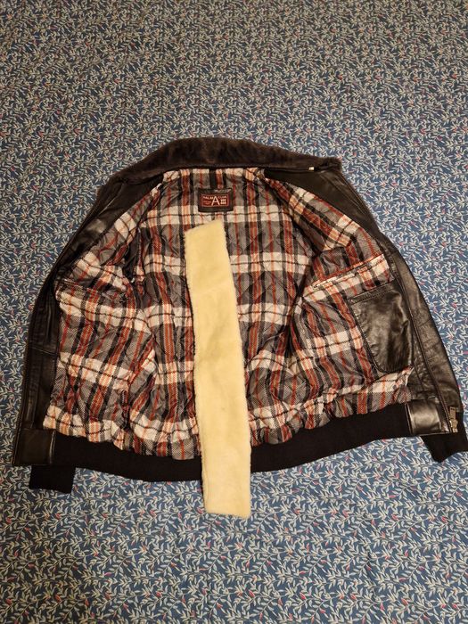 Jachete de  piele Negru