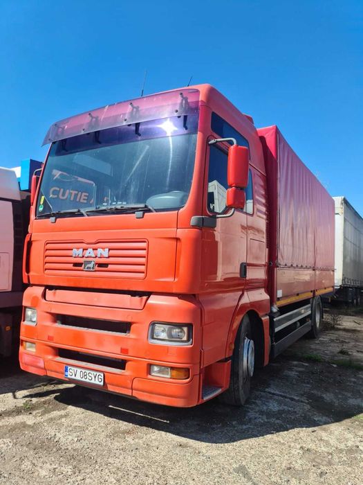 Camioane AUTOMATE Mercedes Atego si MAN lift cu remorca scoala