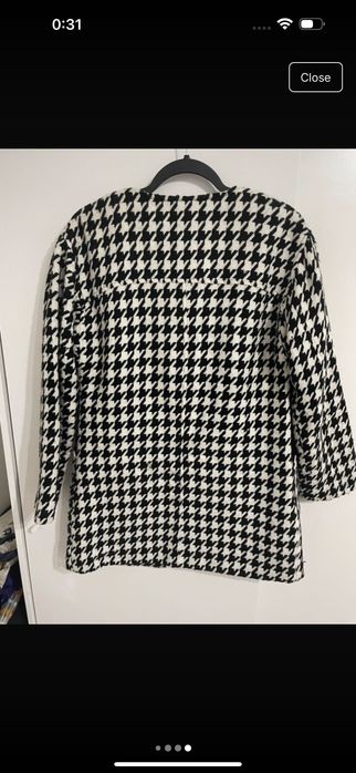 Палто houndstooth Laundry by Shelly Segal