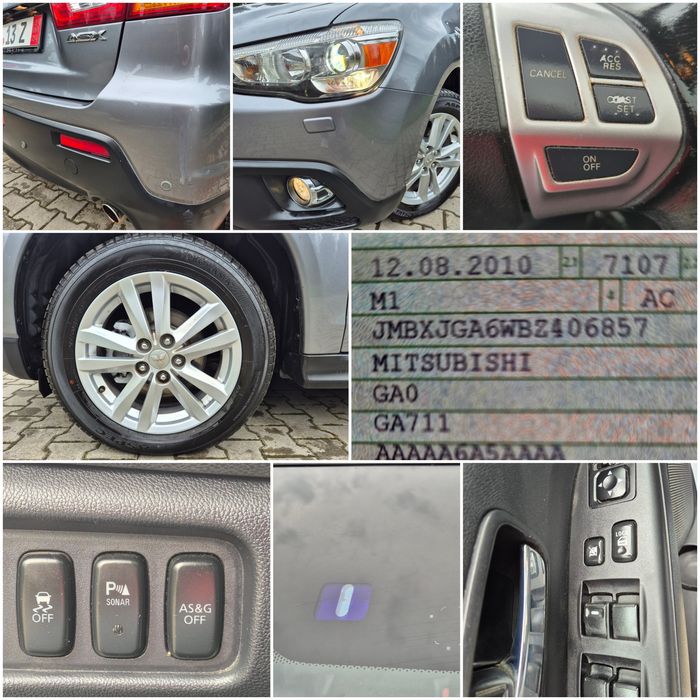 Mitsubishi Asx 2010 Diesel Xenon Panorama Jante de aluminiu Pilot auto