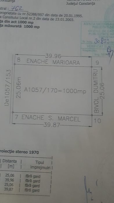 Teren de vanzare Medcidia,Satul Nou