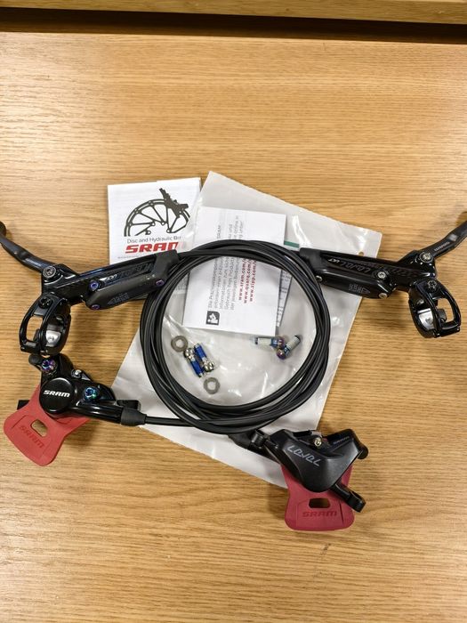 Нови  Комплект карбонови SRAM Level Ultimate Disc Brake