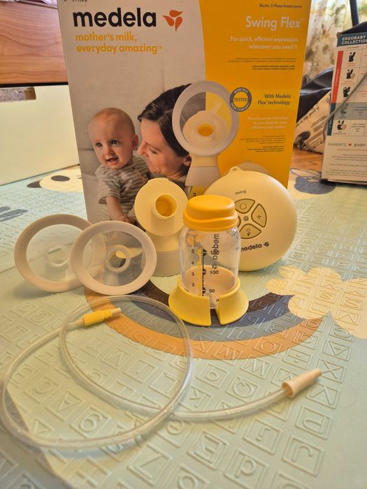 Помпа за кърма Medela Swing Flex + подарък