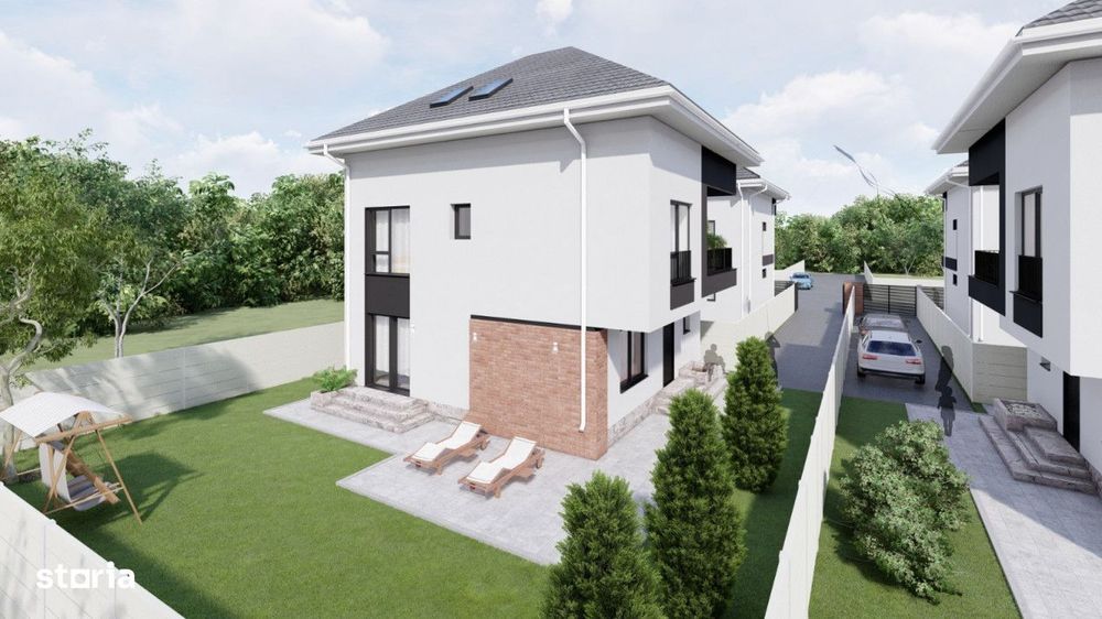 Vanzare Casa/Vila P+1+M Bragadiru-Celofibrei Ansamblu id nr 40