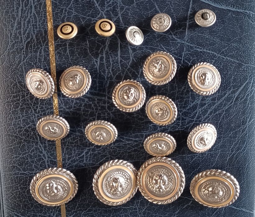 Lot nasturi metalici Versace