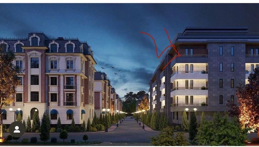 Кредит или наличными Квартира в 5-этаже 78 м2