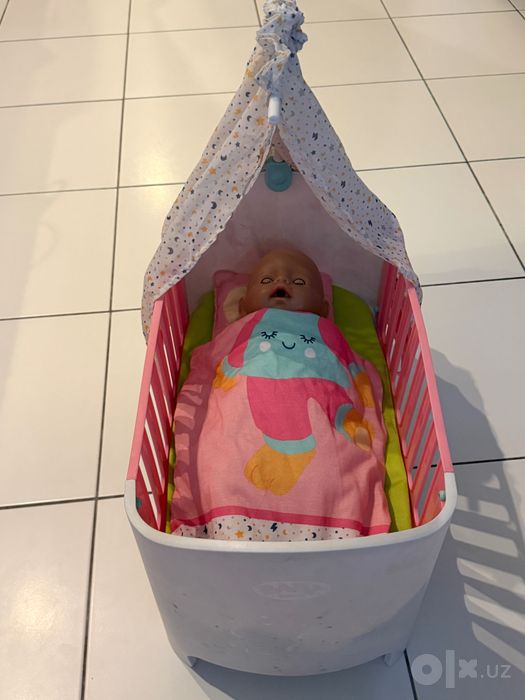Интерактивная кровать для Baby born