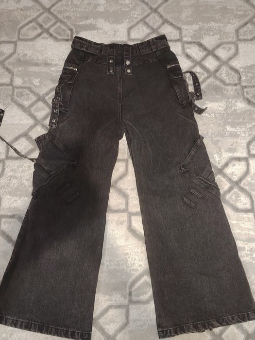 Flare black jeans