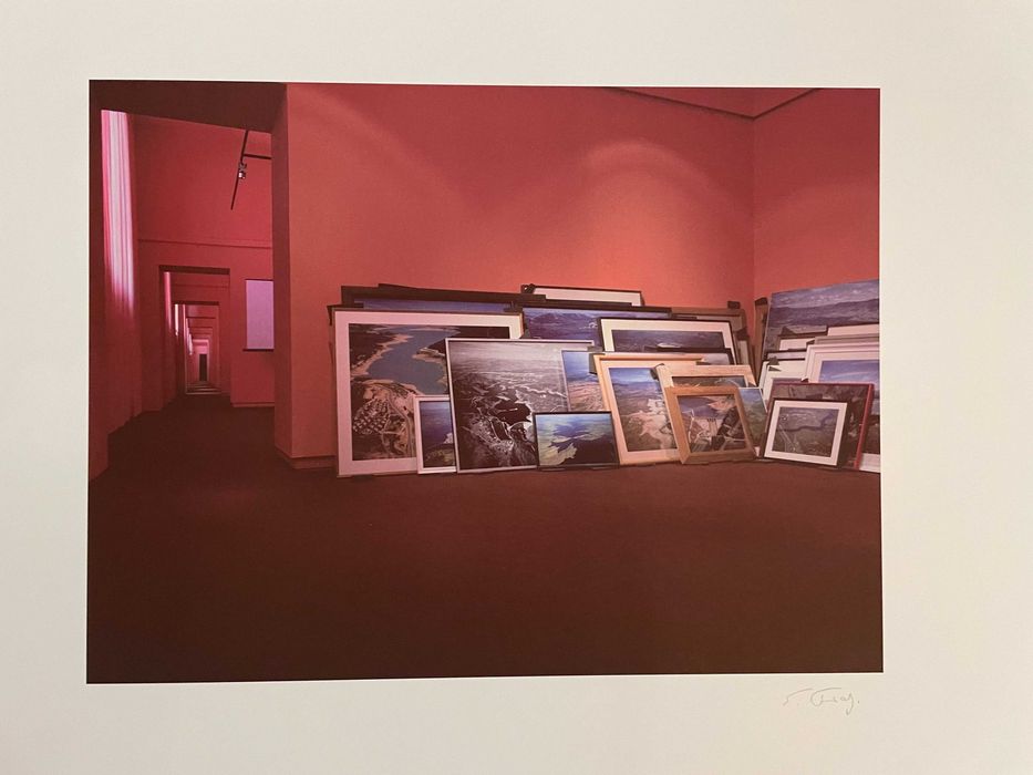 tablou Egbert Trogemann. fotografie oficiala semnata Documenta 12