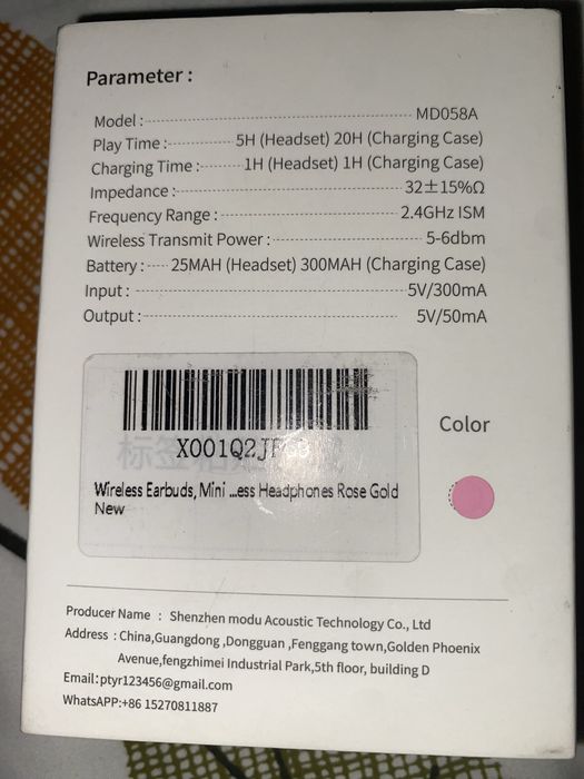 Casti wireless rose