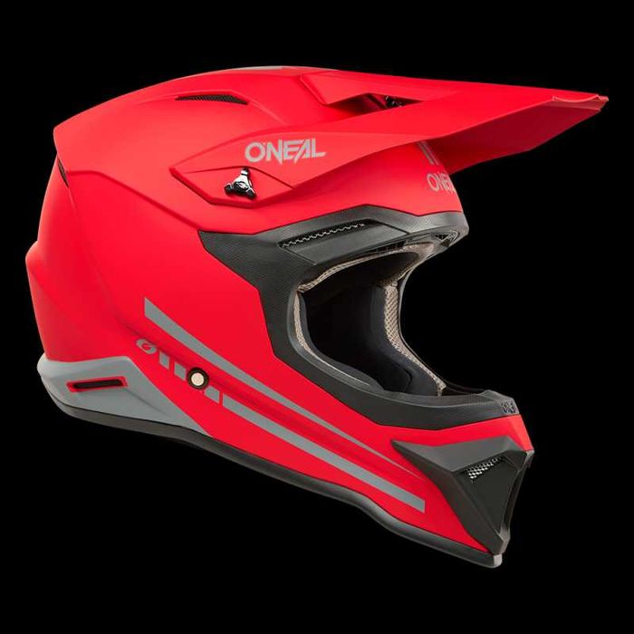 МотоКрос Каска O'NEAL 1SERIES SOLID RED V.25 Размер: L,XL