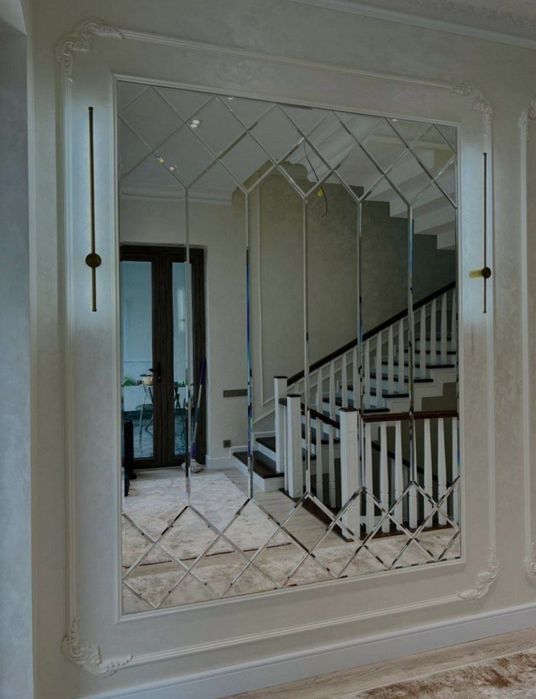 Ойна кесиш хизмати. Зеркола Ромбик Витрина Zerkila Тош Ойналар