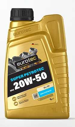 Моторни масла EUROTEC - немско качество 5W30, 5W40, 10W40, 15W40