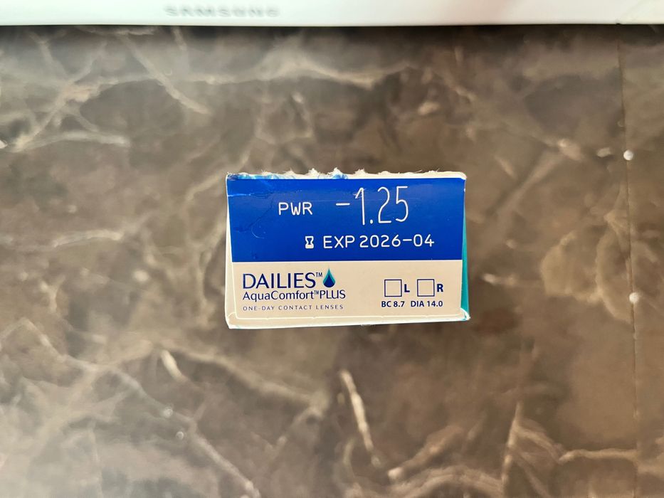 Лещи за очи, Dailies (Alcon), -1,25
