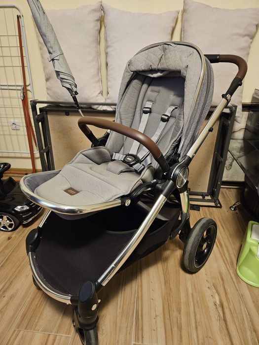 Бебешка количка Mamas & Papas Количка Ocarro - Woven Grey