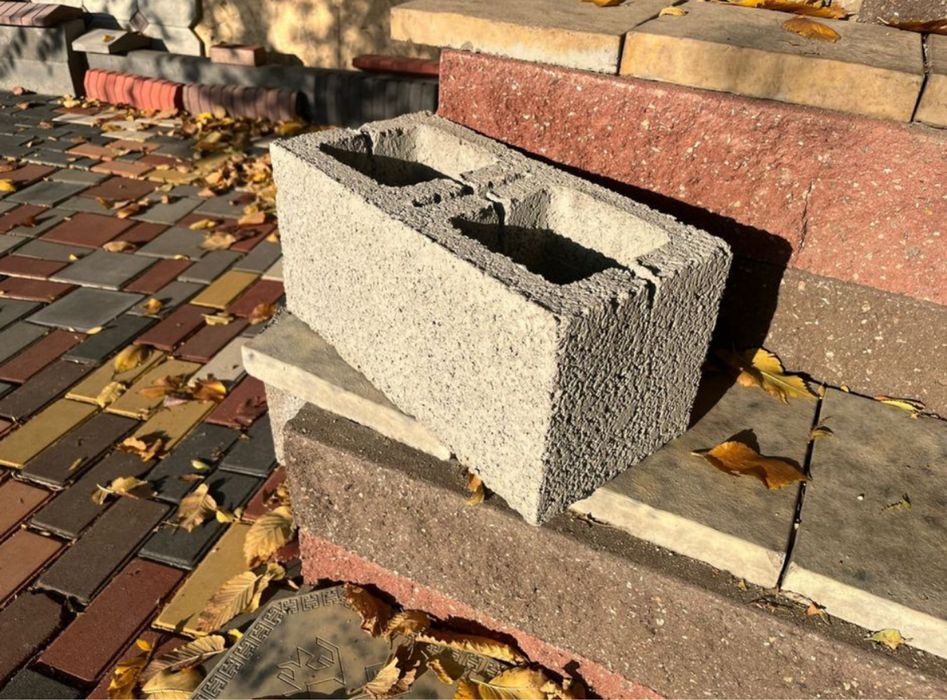 Рваные блоки гладкие блоки