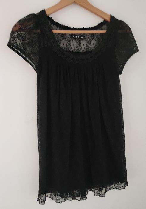 Rochie neagra din dantela