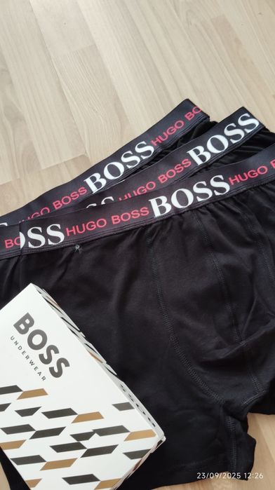 Качествени мъжки боксерки 3бр в кутия