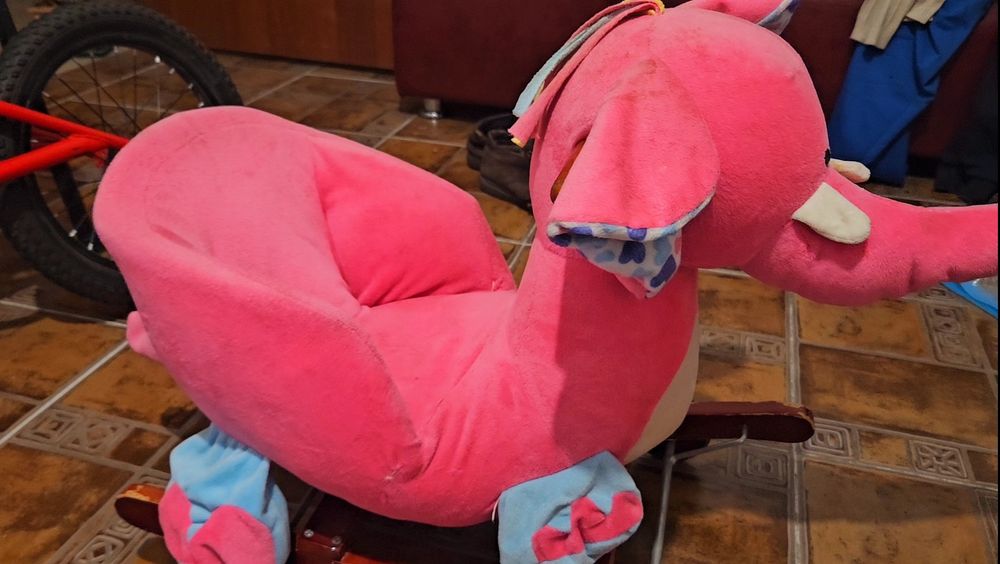 Качалка каталка слоник