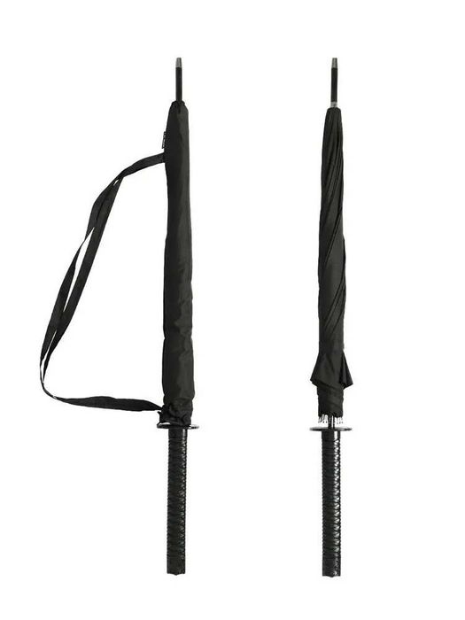 Зонт катана, рукоятка в стиле самурайского меча