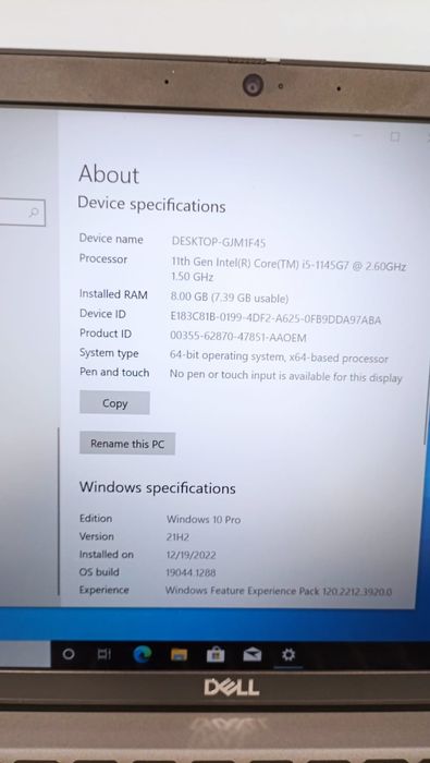 Laptop Dell Latitude 5420 Amanet BKG